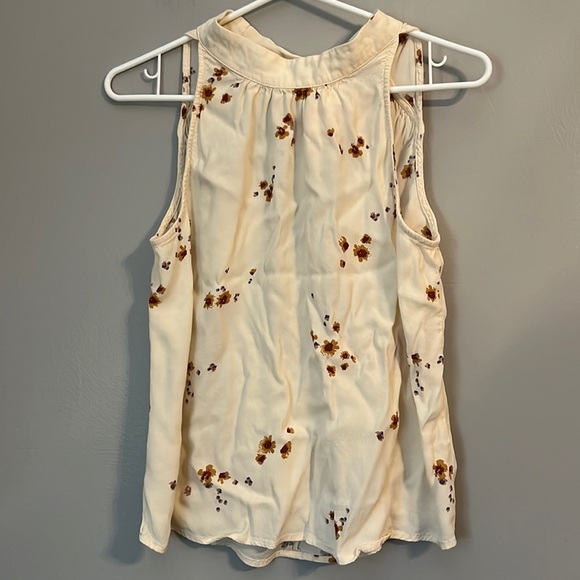 Gentle Fawn CollectionTie Back Halter Floral Tank Size S - Picture 1 of 9